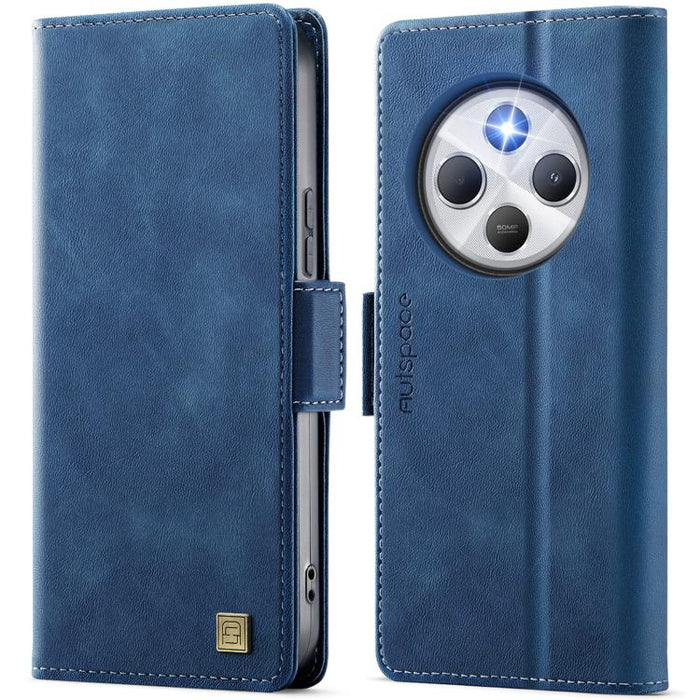 Funda de cuero para teléfono AutSpace A11 con hebilla lateral MagSafe magnética RFID, For Redmi A5 4G 173.3mm, For Redmi Note 14 4G 164.84mm, For Redmi 14C 5G, For Redmi Note 14 Pro 4G, For Redmi Note 14 4G 163.25mm, For Redmi Note 14 Pro 5G           ...