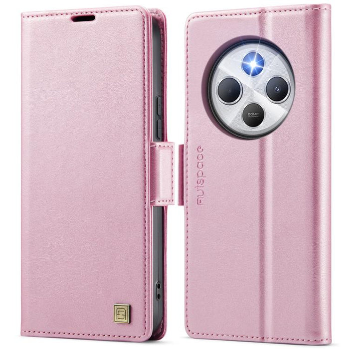 Funda de cuero para teléfono AutSpace A11 con hebilla lateral MagSafe magnética RFID, For Redmi A5 4G 173.3mm, For Redmi Note 14 4G 164.84mm, For Redmi 14C 5G, For Redmi Note 14 Pro 4G, For Redmi Note 14 4G 163.25mm, For Redmi Note 14 Pro 5G           ...