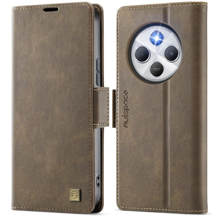 Funda de cuero para teléfono AutSpace A11 con hebilla lateral MagSafe magnética RFID, For Redmi A5 4G 173.3mm, For Redmi Note 14 4G 164.84mm, For Redmi 14C 5G, For Redmi Note 14 Pro 4G, For Redmi Note 14 4G 163.25mm, For Redmi Note 14 Pro 5G           ...