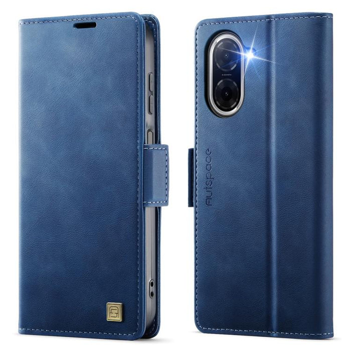 Funda de cuero para teléfono AutSpace A11 con hebilla lateral MagSafe magnética RFID, For Redmi A5 4G 173.3mm, For Redmi Note 14 4G 164.84mm, For Redmi 14C 5G, For Redmi Note 14 Pro 4G, For Redmi Note 14 4G 163.25mm, For Redmi Note 14 Pro 5G           ...