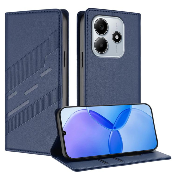 Cartera multifuncional con relieve y funda de cuero estilo retro para teléfono, For Redmi 15 5G Global / 15 4G SEA, For Redmi 15 5G / 4G EU 171mm, For Redmi 15C 5G / 4G Global 171mm, For Redmi A5 4G 173.3mm, For Redmi A5 4G 171.7mm / Poco C71          ...