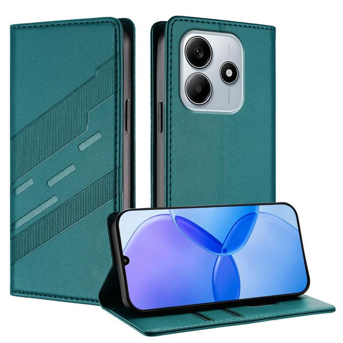 Cartera multifuncional con relieve y funda de cuero estilo retro para teléfono, For Redmi 15 5G Global / 15 4G SEA, For Redmi 15 5G / 4G EU 171mm, For Redmi 15C 5G / 4G Global 171mm, For Redmi A5 4G 173.3mm, For Redmi A5 4G 171.7mm / Poco C71          ...
