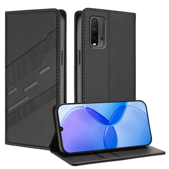 Cartera multifuncional con relieve y funda de cuero estilo retro para teléfono, For Redmi 9T, For Redmi Note 9T, For Redmi Note 9, For Redmi Note 9 Pro, For Redmi Note 8, For Redmi Note 8 Pro, For Redmi Note 7 Pro