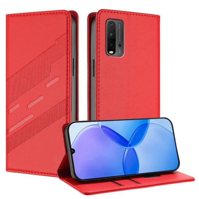 Cartera multifuncional con relieve y funda de cuero estilo retro para teléfono, For Redmi 9T, For Redmi Note 9T, For Redmi Note 9, For Redmi Note 9 Pro, For Redmi Note 8, For Redmi Note 8 Pro, For Redmi Note 7 Pro