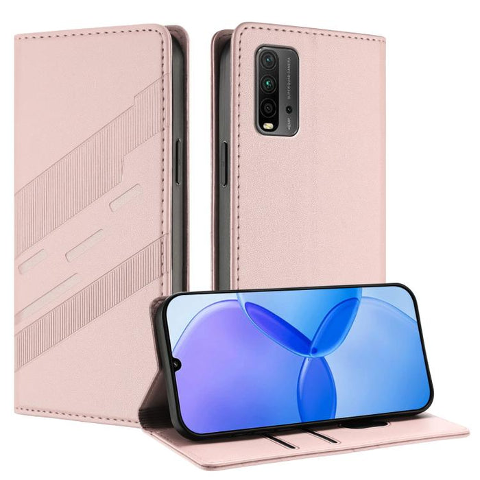 Cartera multifuncional con relieve y funda de cuero estilo retro para teléfono, For Redmi 9T, For Redmi Note 9T, For Redmi Note 9, For Redmi Note 9 Pro, For Redmi Note 8, For Redmi Note 8 Pro, For Redmi Note 7 Pro