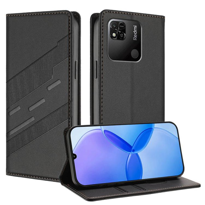 Cartera multifuncional con relieve y funda de cuero estilo retro para teléfono, For Redmi K50 Ultra, For Redmi Note 11 Global, For Redmi 10 5G, For Redmi 10A / 9C, For Redmi 10C, For Redmi 12, For Redmi Note 11 Pro Global, For Redmi 10 4G              ...