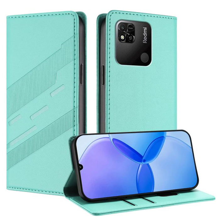 Cartera multifuncional con relieve y funda de cuero estilo retro para teléfono, For Redmi K50 Ultra, For Redmi Note 11 Global, For Redmi 10 5G, For Redmi 10A / 9C, For Redmi 10C, For Redmi 12, For Redmi Note 11 Pro Global, For Redmi 10 4G              ...