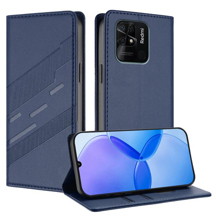 Cartera multifuncional con relieve y funda de cuero estilo retro para teléfono, For Redmi K50 Ultra, For Redmi Note 11 Global, For Redmi 10 5G, For Redmi 10A / 9C, For Redmi 10C, For Redmi 12, For Redmi Note 11 Pro Global, For Redmi 10 4G              ...