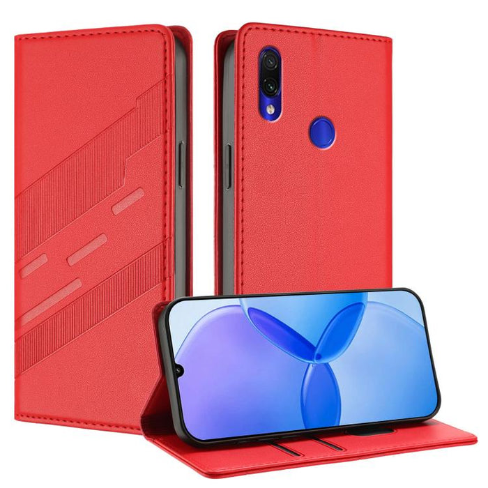 Cartera multifuncional con relieve y funda de cuero estilo retro para teléfono, For Redmi 9T, For Redmi Note 9T, For Redmi Note 9, For Redmi Note 9 Pro, For Redmi Note 8, For Redmi Note 8 Pro, For Redmi Note 7 Pro