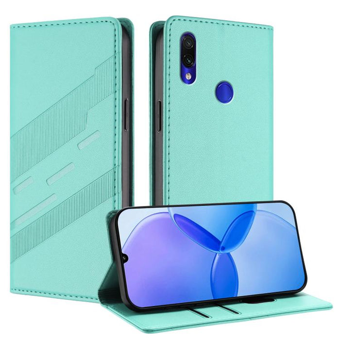 Cartera multifuncional con relieve y funda de cuero estilo retro para teléfono, For Redmi 9T, For Redmi Note 9T, For Redmi Note 9, For Redmi Note 9 Pro, For Redmi Note 8, For Redmi Note 8 Pro, For Redmi Note 7 Pro