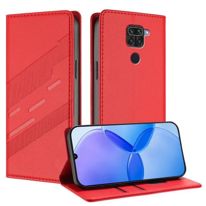 Cartera multifuncional con relieve y funda de cuero estilo retro para teléfono, For Redmi 9T, For Redmi Note 9T, For Redmi Note 9, For Redmi Note 9 Pro, For Redmi Note 8, For Redmi Note 8 Pro, For Redmi Note 7 Pro