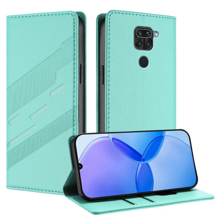 Cartera multifuncional con relieve y funda de cuero estilo retro para teléfono, For Redmi 9T, For Redmi Note 9T, For Redmi Note 9, For Redmi Note 9 Pro, For Redmi Note 8, For Redmi Note 8 Pro, For Redmi Note 7 Pro