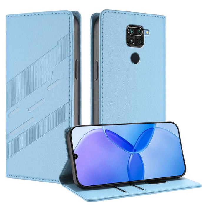 Cartera multifuncional con relieve y funda de cuero estilo retro para teléfono, For Redmi 9T, For Redmi Note 9T, For Redmi Note 9, For Redmi Note 9 Pro, For Redmi Note 8, For Redmi Note 8 Pro, For Redmi Note 7 Pro