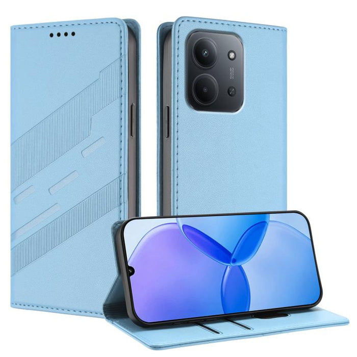 Cartera multifuncional con relieve y funda de cuero estilo retro para teléfono, For Redmi 15a 5G Global, For Redmi A7 Pro 4G Global 171mm, For Redmi Turbo 5 Max / Poco X8 Pro Max 5G, For Redmi Turbo 5 5G / Poco X8 Pro 5G                                ...