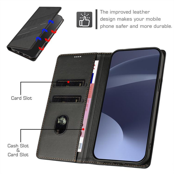 Cartera multifuncional con relieve y funda de cuero estilo retro para teléfono, For Redmi 15 5G Global / 15 4G SEA, For Redmi 15 5G / 4G EU 171mm, For Redmi 15C 5G / 4G Global 171mm, For Redmi A5 4G 173.3mm, For Redmi A5 4G 171.7mm / Poco C71          ...