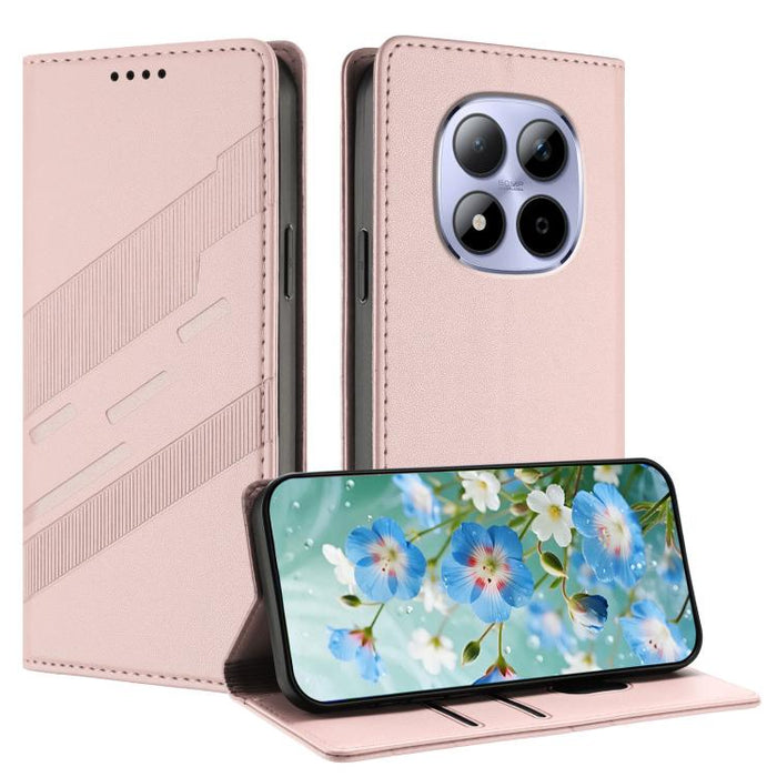 Cartera multifuncional con relieve y funda de cuero estilo retro para teléfono, For Redmi 15a 5G Global, For Redmi A7 Pro 4G Global 171mm, For Redmi Turbo 5 Max / Poco X8 Pro Max 5G, For Redmi Turbo 5 5G / Poco X8 Pro 5G                                ...