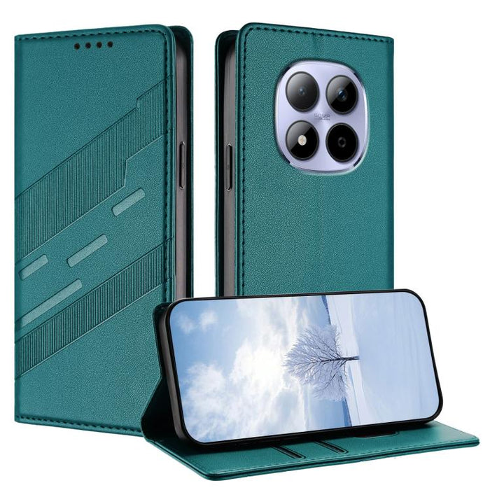 Cartera multifuncional con relieve y funda de cuero estilo retro para teléfono, For Redmi 15a 5G Global, For Redmi A7 Pro 4G Global 171mm, For Redmi Turbo 5 Max / Poco X8 Pro Max 5G, For Redmi Turbo 5 5G / Poco X8 Pro 5G                                ...