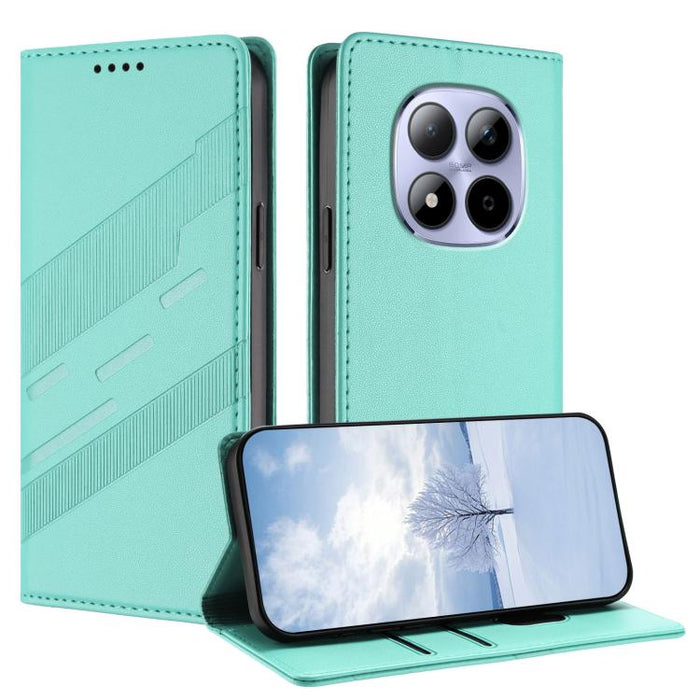 Cartera multifuncional con relieve y funda de cuero estilo retro para teléfono, For Redmi 15a 5G Global, For Redmi A7 Pro 4G Global 171mm, For Redmi Turbo 5 Max / Poco X8 Pro Max 5G, For Redmi Turbo 5 5G / Poco X8 Pro 5G                                ...