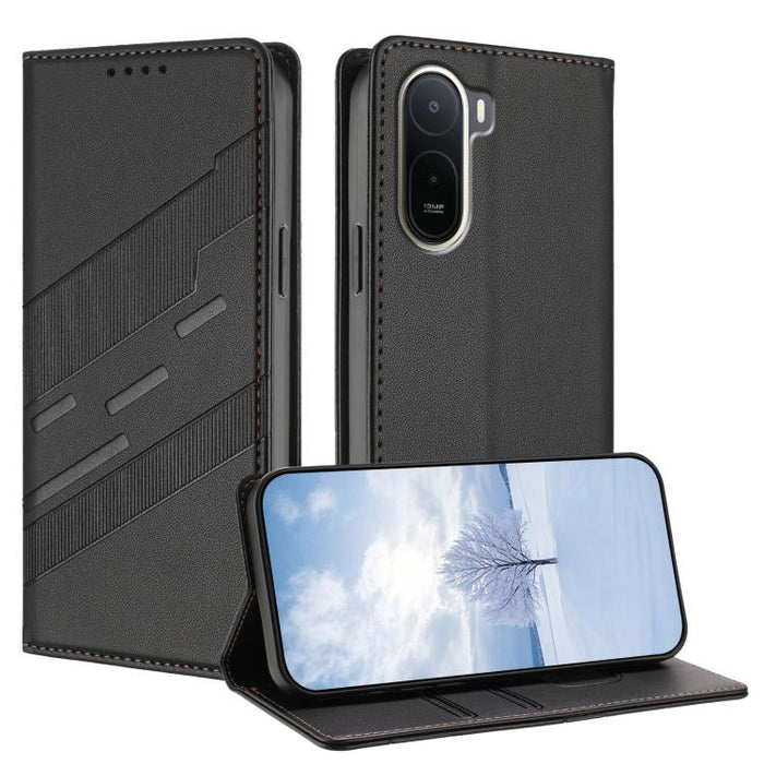 Cartera multifuncional con relieve y funda de cuero estilo retro para teléfono, For Redmi 15a 5G Global, For Redmi A7 Pro 4G Global 171mm, For Redmi Turbo 5 Max / Poco X8 Pro Max 5G, For Redmi Turbo 5 5G / Poco X8 Pro 5G                                ...