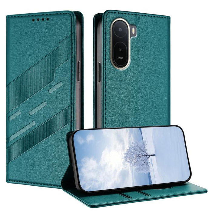 Cartera multifuncional con relieve y funda de cuero estilo retro para teléfono, For Redmi 15a 5G Global, For Redmi A7 Pro 4G Global 171mm, For Redmi Turbo 5 Max / Poco X8 Pro Max 5G, For Redmi Turbo 5 5G / Poco X8 Pro 5G                                ...