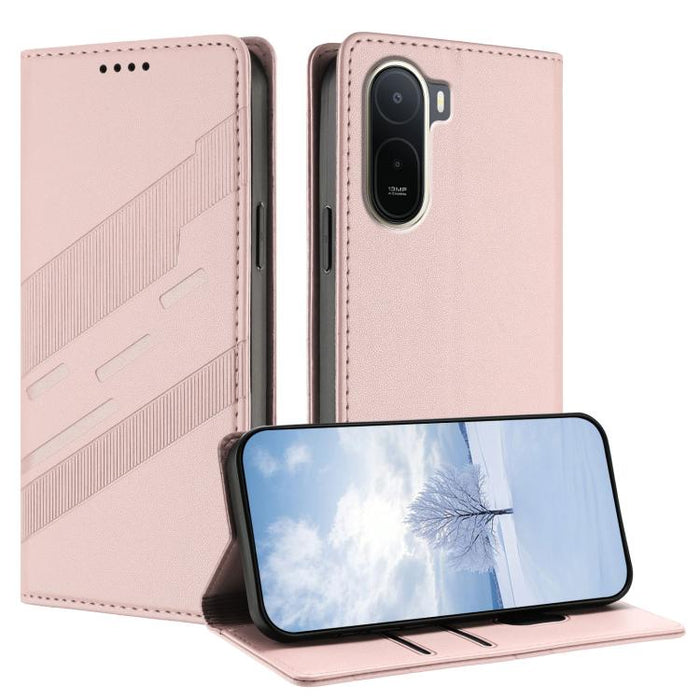 Cartera multifuncional con relieve y funda de cuero estilo retro para teléfono, For Redmi 15a 5G Global, For Redmi A7 Pro 4G Global 171mm, For Redmi Turbo 5 Max / Poco X8 Pro Max 5G, For Redmi Turbo 5 5G / Poco X8 Pro 5G                                ...