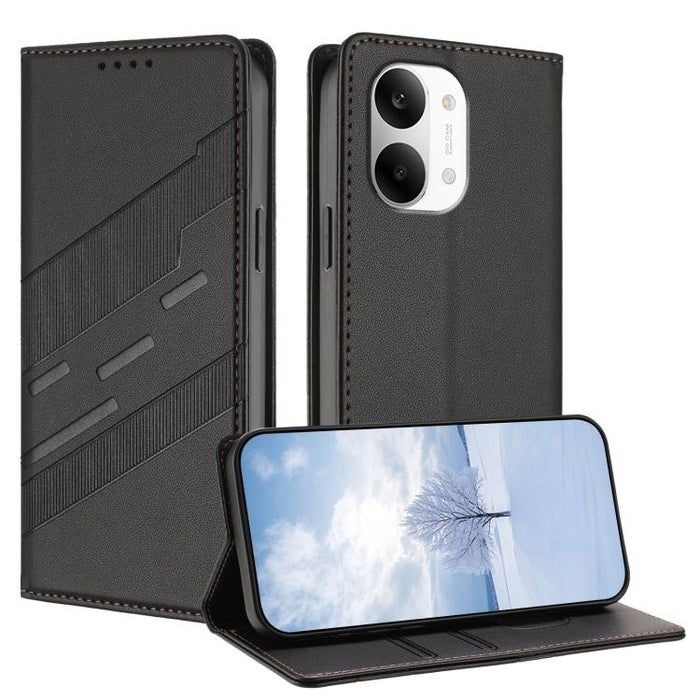 Cartera multifuncional con relieve y funda de cuero estilo retro para teléfono, For Redmi 15a 5G Global, For Redmi A7 Pro 4G Global 171mm, For Redmi Turbo 5 Max / Poco X8 Pro Max 5G, For Redmi Turbo 5 5G / Poco X8 Pro 5G                                ...