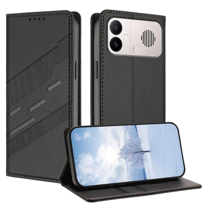 Cartera multifuncional con relieve y funda de cuero estilo retro para teléfono, For Redmi 15a 5G Global, For Redmi A7 Pro 4G Global 171mm, For Redmi Turbo 5 Max / Poco X8 Pro Max 5G, For Redmi Turbo 5 5G / Poco X8 Pro 5G                                ...
