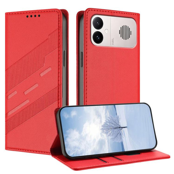 Cartera multifuncional con relieve y funda de cuero estilo retro para teléfono, For Redmi 15a 5G Global, For Redmi A7 Pro 4G Global 171mm, For Redmi Turbo 5 Max / Poco X8 Pro Max 5G, For Redmi Turbo 5 5G / Poco X8 Pro 5G                                ...