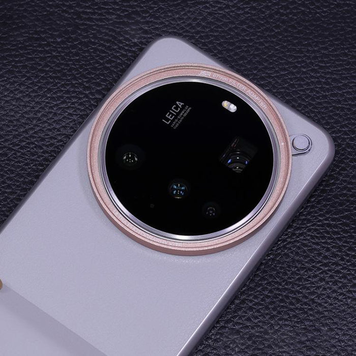 Anillo adaptador de lente de cámara de aluminio JSR para funda de teléfono, For Xiaomi 15 Ultra Gilded Gray