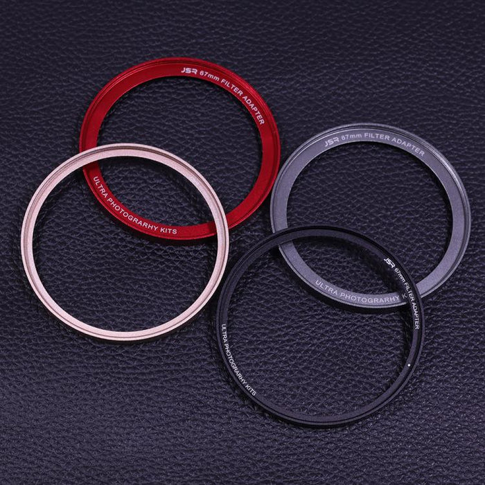 Anillo adaptador de lente de cámara de aluminio JSR para funda de teléfono, For Xiaomi 15 Ultra Gilded Gray