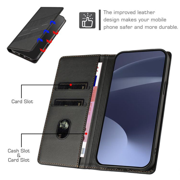 Cartera multifuncional con relieve y funda de cuero estilo retro para teléfono, For Xiaomi Mi 11 Pro