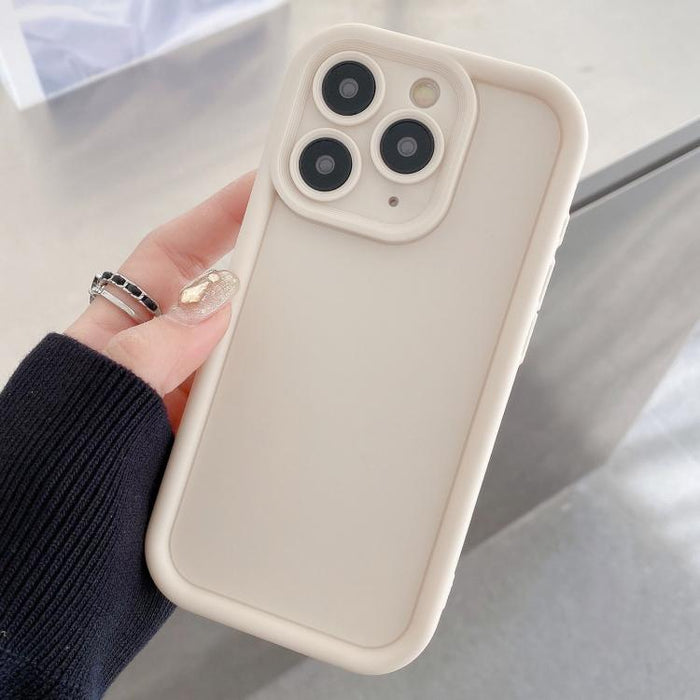 Shockproof Frame Frosted Precise Hole TPU Phone Case, For iPhone 11 Pro Max, For iPhone 11, For iPhone 11 Pro, For iPhone X / XS, For iPhone XR, For iPhone XS Max, For iPhone 8 Plus / 7 Plus