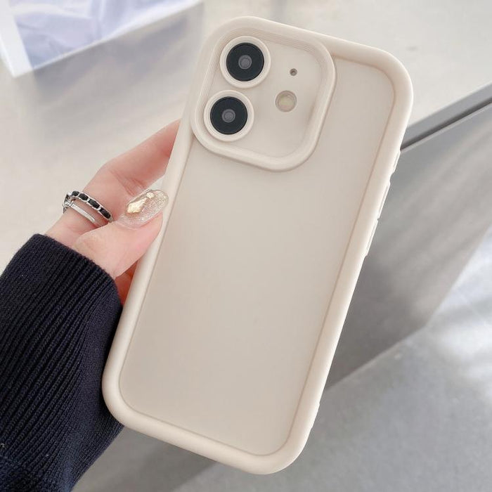 Shockproof Frame Frosted Precise Hole TPU Phone Case, For iPhone 11 Pro Max, For iPhone 11, For iPhone 11 Pro, For iPhone X / XS, For iPhone XR, For iPhone XS Max, For iPhone 8 Plus / 7 Plus