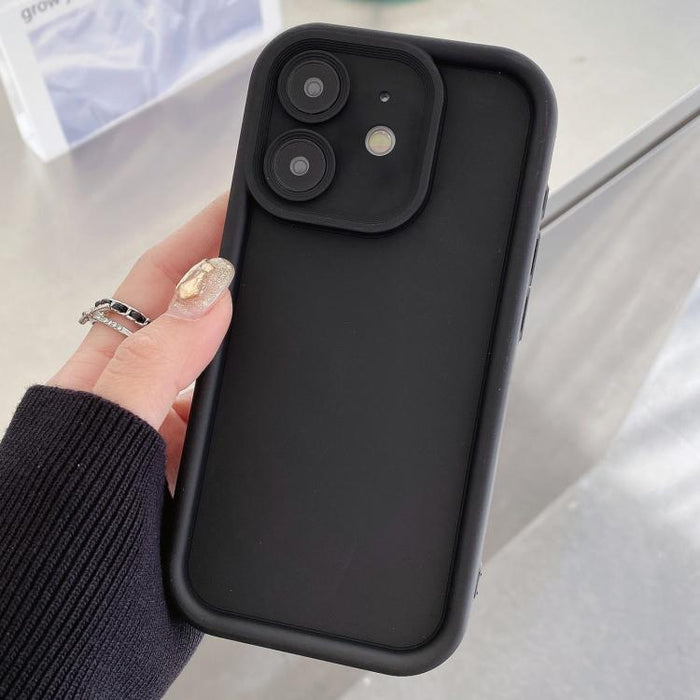 Shockproof Frame Frosted Precise Hole TPU Phone Case, For iPhone 11 Pro Max, For iPhone 11, For iPhone 11 Pro, For iPhone X / XS, For iPhone XR, For iPhone XS Max, For iPhone 8 Plus / 7 Plus