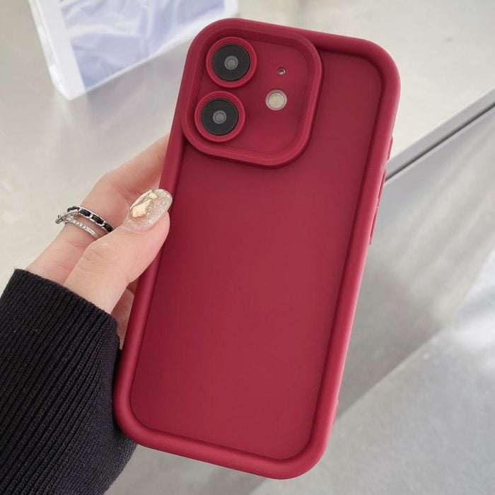 Shockproof Frame Frosted Precise Hole TPU Phone Case, For iPhone 11 Pro Max, For iPhone 11, For iPhone 11 Pro, For iPhone X / XS, For iPhone XR, For iPhone XS Max, For iPhone 8 Plus / 7 Plus