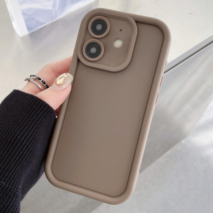 Shockproof Frame Frosted Precise Hole TPU Phone Case, For iPhone 11 Pro Max, For iPhone 11, For iPhone 11 Pro, For iPhone X / XS, For iPhone XR, For iPhone XS Max, For iPhone 8 Plus / 7 Plus