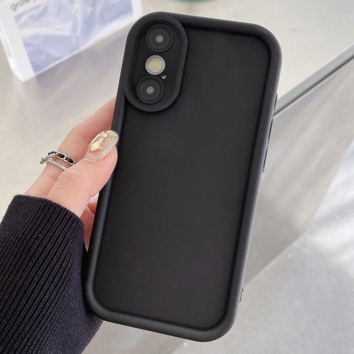 Shockproof Frame Frosted Precise Hole TPU Phone Case, For iPhone 11 Pro Max, For iPhone 11, For iPhone 11 Pro, For iPhone X / XS, For iPhone XR, For iPhone XS Max, For iPhone 8 Plus / 7 Plus