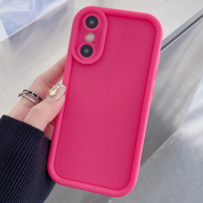 Shockproof Frame Frosted Precise Hole TPU Phone Case, For iPhone 11 Pro Max, For iPhone 11, For iPhone 11 Pro, For iPhone X / XS, For iPhone XR, For iPhone XS Max, For iPhone 8 Plus / 7 Plus