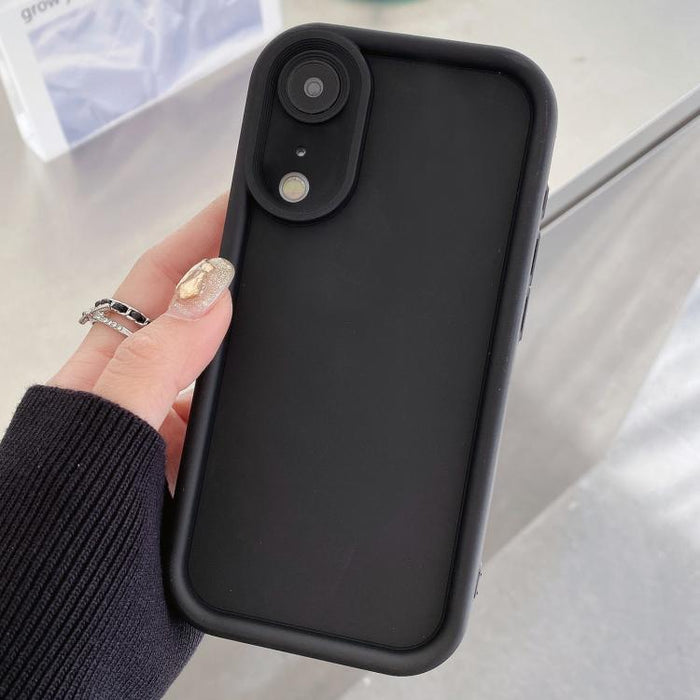 Shockproof Frame Frosted Precise Hole TPU Phone Case, For iPhone 11 Pro Max, For iPhone 11, For iPhone 11 Pro, For iPhone X / XS, For iPhone XR, For iPhone XS Max, For iPhone 8 Plus / 7 Plus