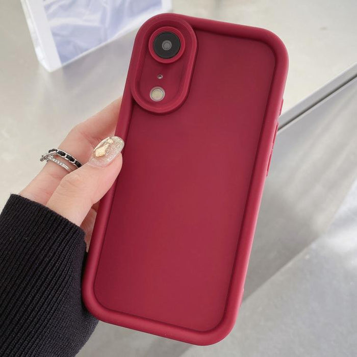 Shockproof Frame Frosted Precise Hole TPU Phone Case, For iPhone 11 Pro Max, For iPhone 11, For iPhone 11 Pro, For iPhone X / XS, For iPhone XR, For iPhone XS Max, For iPhone 8 Plus / 7 Plus