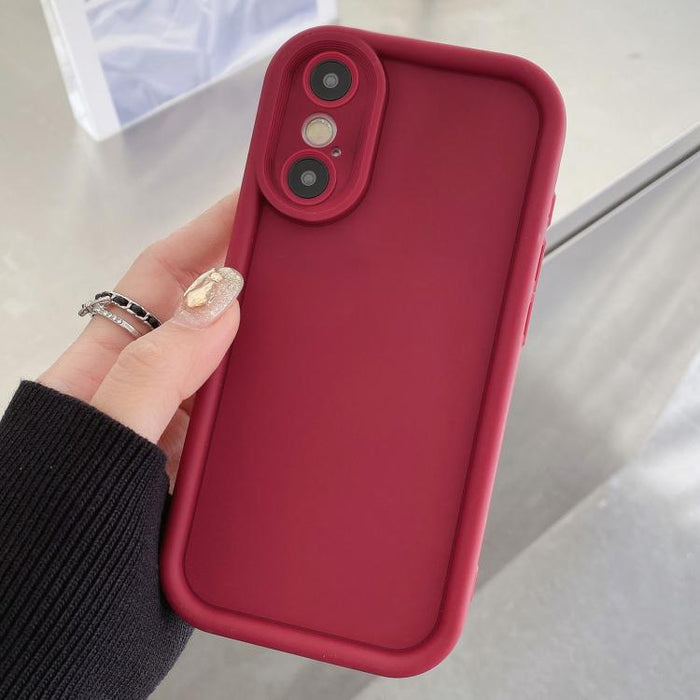 Shockproof Frame Frosted Precise Hole TPU Phone Case, For iPhone 11 Pro Max, For iPhone 11, For iPhone 11 Pro, For iPhone X / XS, For iPhone XR, For iPhone XS Max, For iPhone 8 Plus / 7 Plus