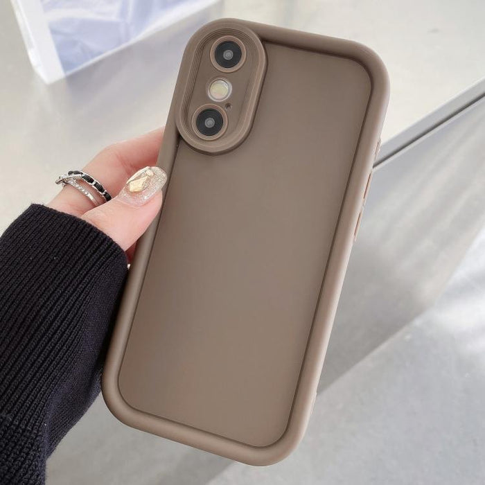 Shockproof Frame Frosted Precise Hole TPU Phone Case, For iPhone 11 Pro Max, For iPhone 11, For iPhone 11 Pro, For iPhone X / XS, For iPhone XR, For iPhone XS Max, For iPhone 8 Plus / 7 Plus