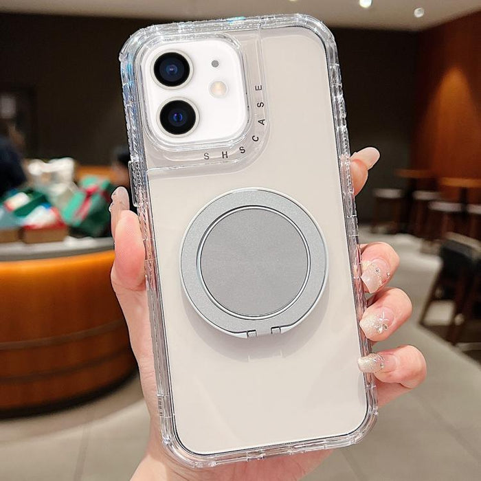 Dreamland Transparent MagSafe Holder Phone Case, For iPhone 13 Pro Max, For iPhone 13 Pro, For iPhone 13, For iPhone 12 / 12 Pro, For iPhone 12 Pro Max, For iPhone 11 Pro Max, For iPhone 11