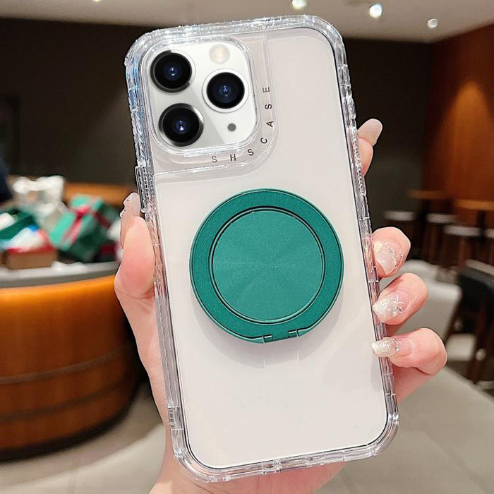 Dreamland Transparent MagSafe Holder Phone Case, For iPhone 13 Pro Max, For iPhone 13 Pro, For iPhone 13, For iPhone 12 / 12 Pro, For iPhone 12 Pro Max, For iPhone 11 Pro Max, For iPhone 11