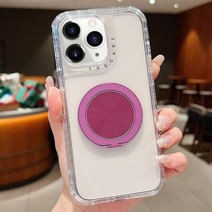Dreamland Transparent MagSafe Holder Phone Case, For iPhone 13 Pro Max, For iPhone 13 Pro, For iPhone 13, For iPhone 12 / 12 Pro, For iPhone 12 Pro Max, For iPhone 11 Pro Max, For iPhone 11