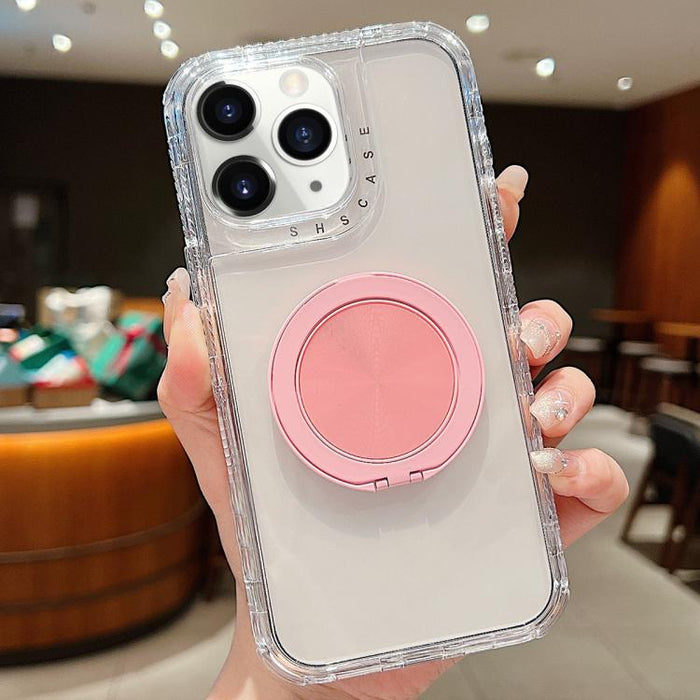 Dreamland Transparent MagSafe Holder Phone Case, For iPhone 13 Pro Max, For iPhone 13 Pro, For iPhone 13, For iPhone 12 / 12 Pro, For iPhone 12 Pro Max, For iPhone 11 Pro Max, For iPhone 11