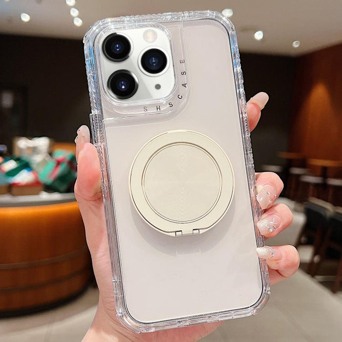 Dreamland Transparent MagSafe Holder Phone Case, For iPhone 13 Pro Max, For iPhone 13 Pro, For iPhone 13, For iPhone 12 / 12 Pro, For iPhone 12 Pro Max, For iPhone 11 Pro Max, For iPhone 11
