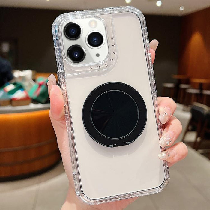 Dreamland Transparent MagSafe Holder Phone Case, For iPhone 13 Pro Max, For iPhone 13 Pro, For iPhone 13, For iPhone 12 / 12 Pro, For iPhone 12 Pro Max, For iPhone 11 Pro Max, For iPhone 11