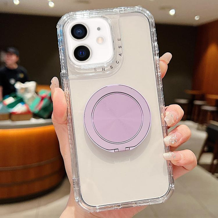 Dreamland Transparent MagSafe Holder Phone Case, For iPhone 13 Pro Max, For iPhone 13 Pro, For iPhone 13, For iPhone 12 / 12 Pro, For iPhone 12 Pro Max, For iPhone 11 Pro Max, For iPhone 11
