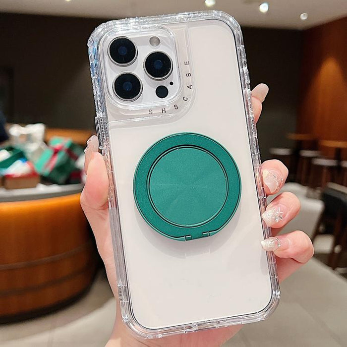 Dreamland Transparent MagSafe Holder Phone Case, For iPhone 13 Pro Max, For iPhone 13 Pro, For iPhone 13, For iPhone 12 / 12 Pro, For iPhone 12 Pro Max, For iPhone 11 Pro Max, For iPhone 11